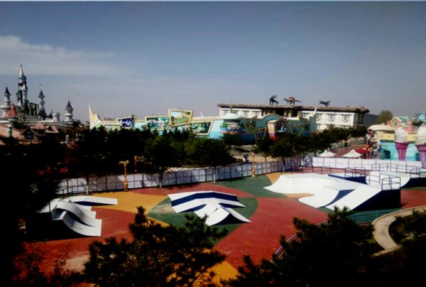 辽宁省沈阳市方特园区极限运动场