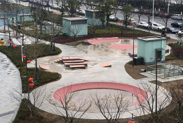 江苏省南京市仙林大学城极限运动场