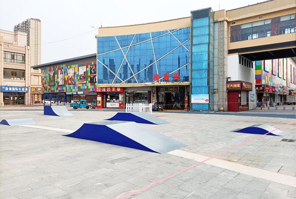 山东省滨州市渤海国际CBD广场极限运动场