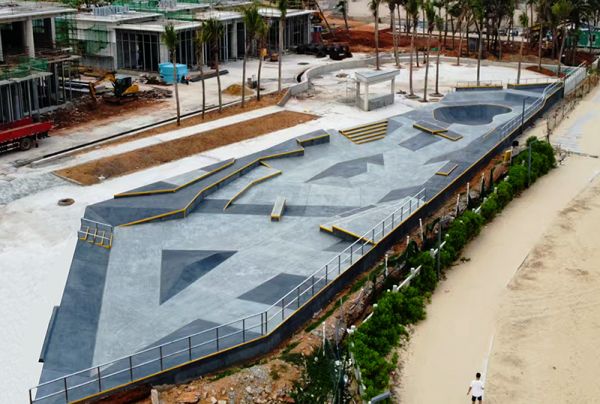 海南省海口市西海岸公园极限运动场