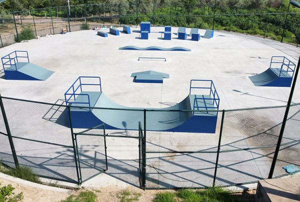 内蒙古乌海市海南区体育公园极限运动场