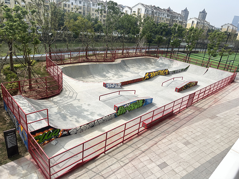 浙江省嘉兴市万朵城体育公园极限运动场