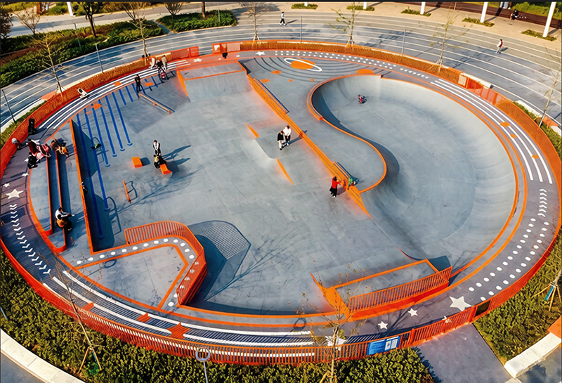 江苏省苏州市门户公园极限运动场项目