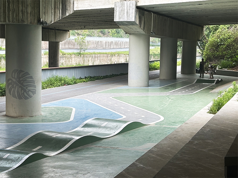 广东省深圳市海芋公园泵道场地